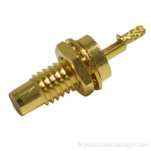 SMC male connector for flexible cable, 50ohms